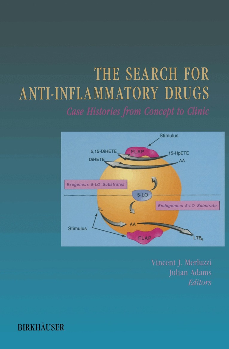 Vincent J. Merluzzi, Julian Adams - Search for Anti-Inflammatory Drugs, Häftad