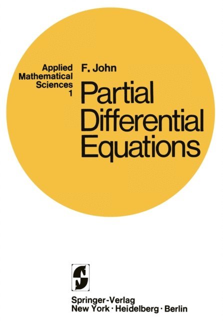 Fritz John - Partial Differential Equations, E-bok