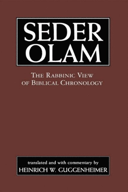 Seder Olam Rabbah, Heinrich W. Guggenheimer - Seder Olam, E-bok