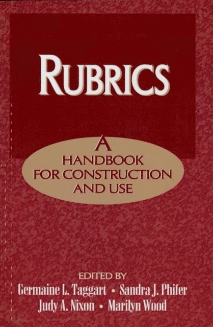 Germaine L. Taggart, Sandra J. Phifer, Judy A. Nixon, Marilyn Wood - Rubrics, E-bok