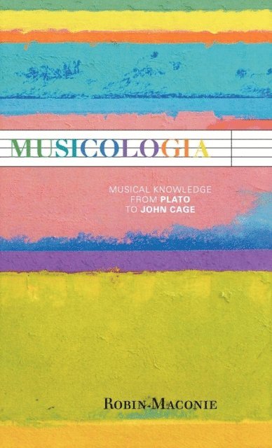 Robin Maconie - Musicologia, E-bok