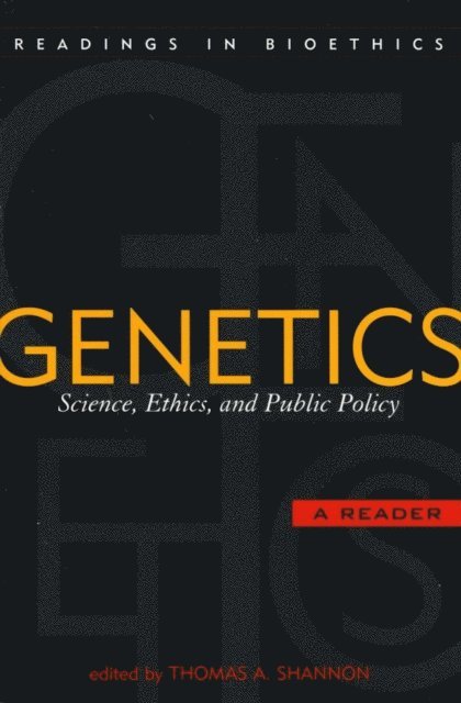 Thomas A. Shannon - Genetics, E-bok