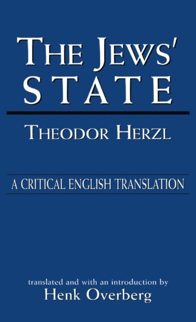 Theodor Herzl - Jews' State, E-bok