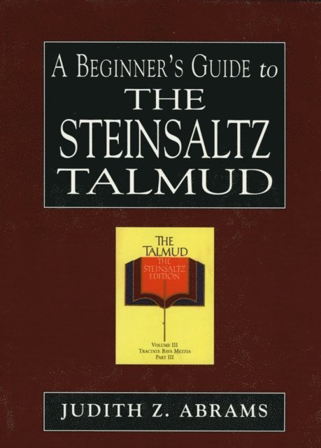Judith Z. Abrams - Beginner's Guide to the Steinsaltz Talmud, E-bok