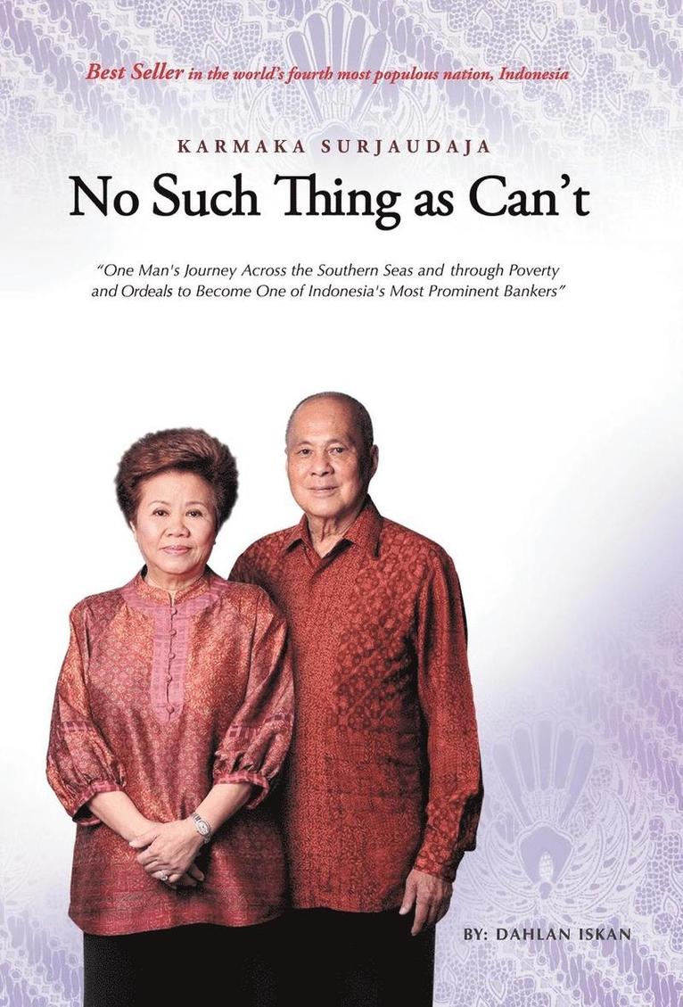 Dahlan Iskan - No Such Thing as Can't, Inbunden. Tillgänglighet: Lägg i varukorg