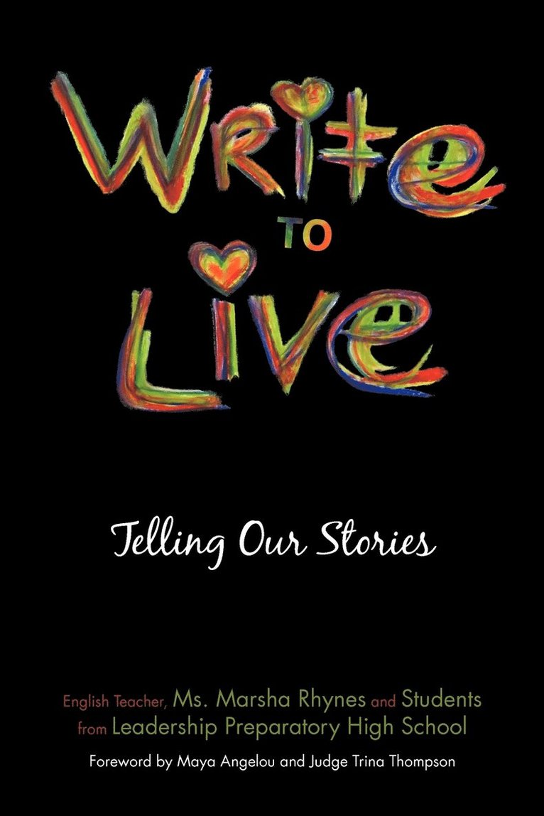 Marsha Rhynes, Students - Write to Live, Häftad