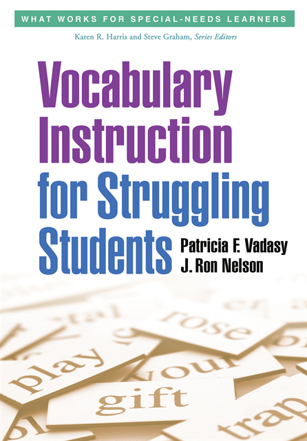 J. Ron Nelson, Patricia F. Vadasy - Vocabulary Instruction for Struggling Students, E-bok