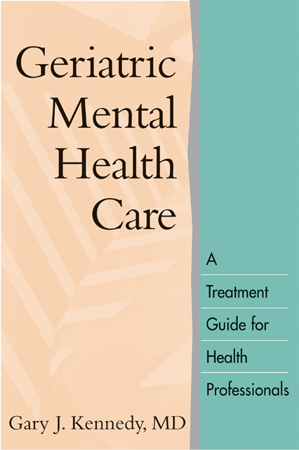 Gary J. Kennedy - Geriatric Mental Health Care, E-bok