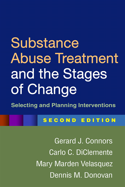 Dennis M. Donovan, Mary Marden Velasquez, Carlo C. DiClemente, Gerard J. Connors - Substance Abuse Treatment and the Stages of Change, E-bok