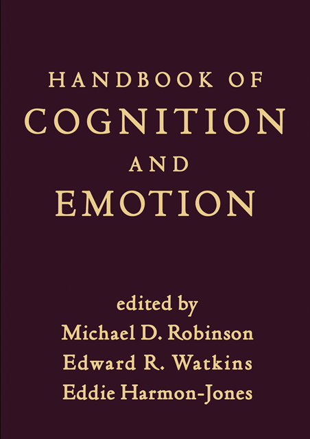 Eddie Harmon-Jones, Edward R. Watkins, Michael D. Robinson - Handbook of Cognition and Emotion, E-bok