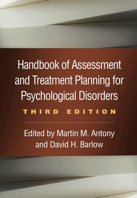 David H. Barlow, Martin M. Antony - Handbook of Assessment and Treatment Planning for Psychological Disorders, E-bok