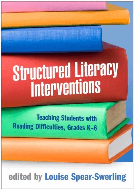 Louise Spear-Swerling - Structured Literacy Interventions, E-bok