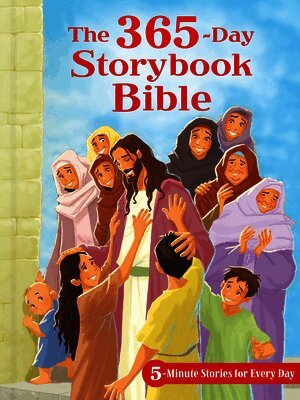 B&h Kids Editorial - 365-Day Storybook Bible, Padded, The, Inbunden
