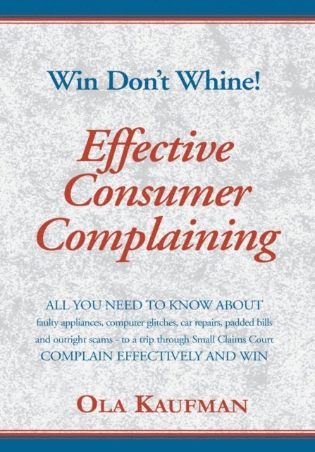 Effective Consumer Complaining