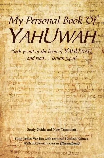 Glen Wilson - My Personal Book Of YAHUWAH, E-bok. Tillgänglighet: Lägg i varukorg