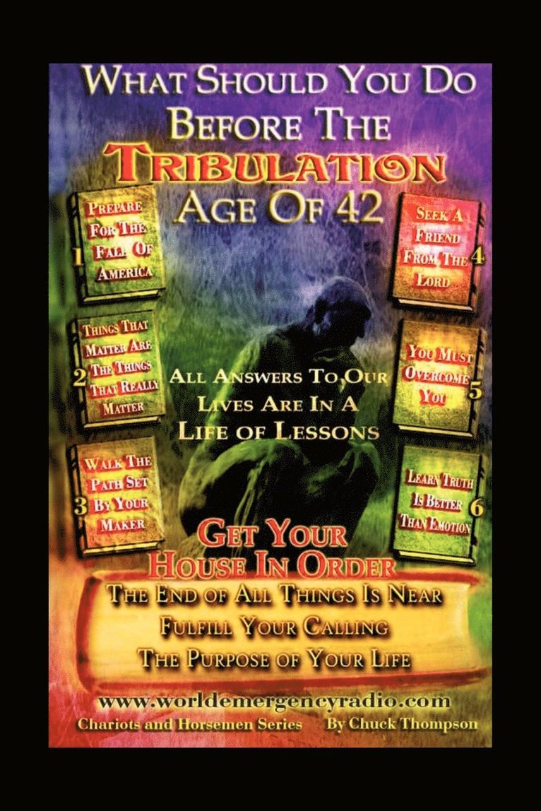 Chuck Thompson - What Should You Do Before The Tribulation Age Of 42, Häftad