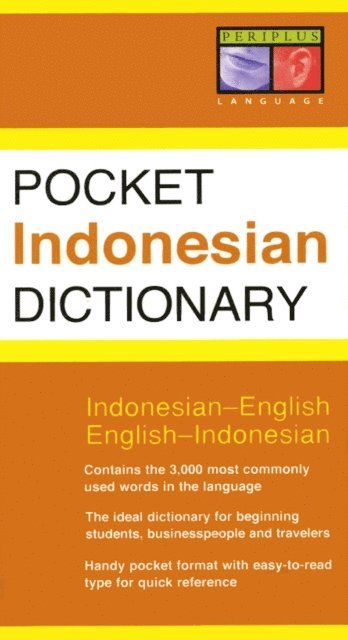Junaeni Goebel - Pocket Indonesian Dictionary, E-bok
