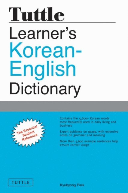 Kyubyong Park - Tuttle Learner's Korean-English Dictionary, E-bok
