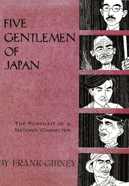 Frank Gibney - Five Gentlemen of Japan, E-bok