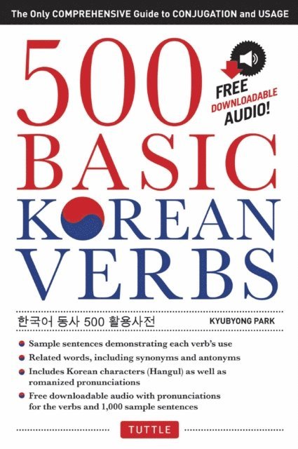 Kyubyong Park - 500 Basic Korean Verbs, E-bok
