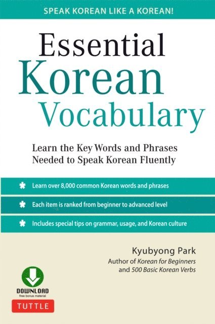 Kyubyong Park - Essential Korean Vocabulary, E-bok