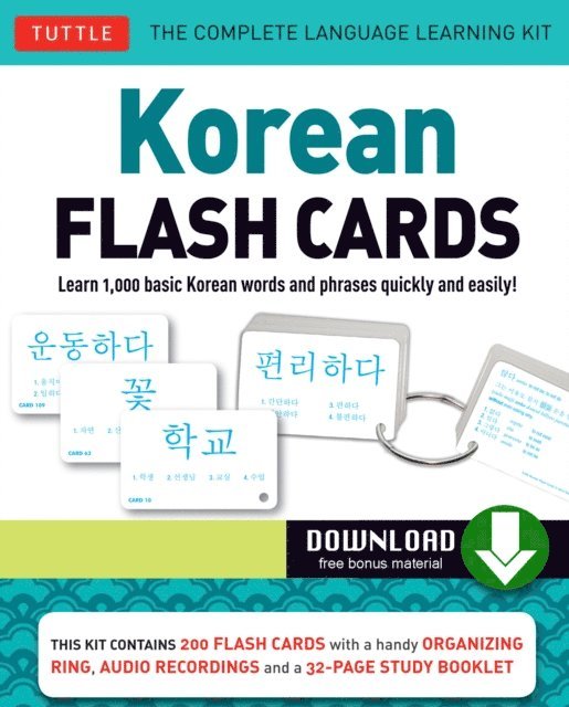 Soohee Kim - Korean Flash Cards Kit Ebook, E-bok