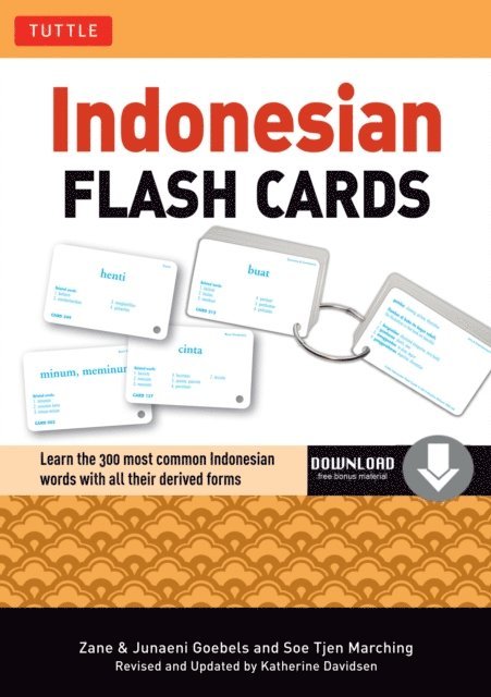 Soe Tjen Marching, Junaeni Goebel, Zane Goebel - Indonesian Flash Cards, E-bok