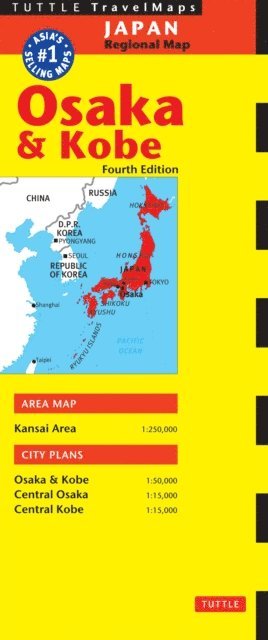 Periplus Editors - Osaka Travel Map Fourth Edition, E-bok