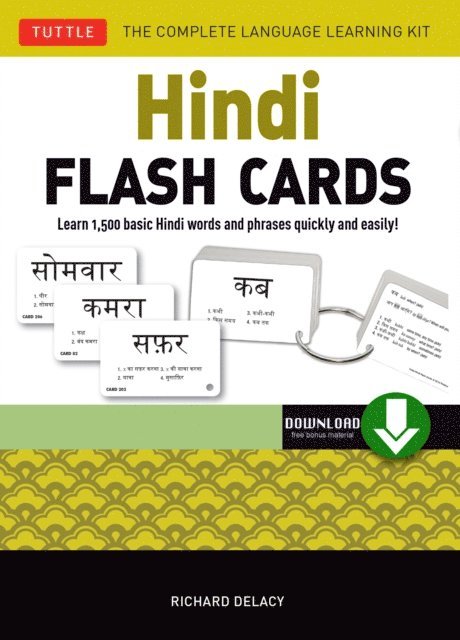 Richard Delacy - Hindi Flash Cards Ebook, E-bok