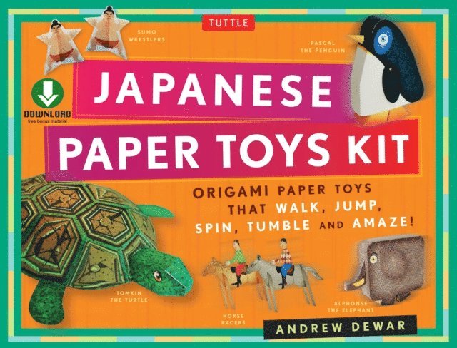 Andrew Dewar - Japanese Paper Toys Kit, E-bok. Tillgänglighet: Lägg i varukorg