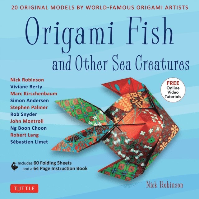 Nick Robinson - Origami Fish and Other Sea Creatures Ebook, E-bok