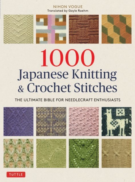 Nihon Vogue - 1000 Japanese Knitting & Crochet Stitches, E-bok
