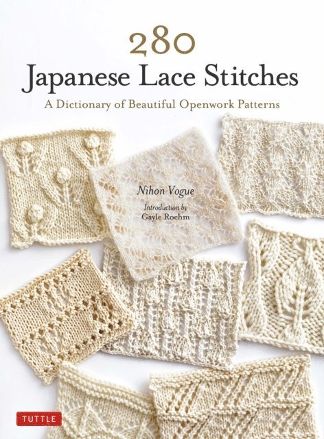 Nihon Vogue - 280 Japanese Lace Stitches, E-bok