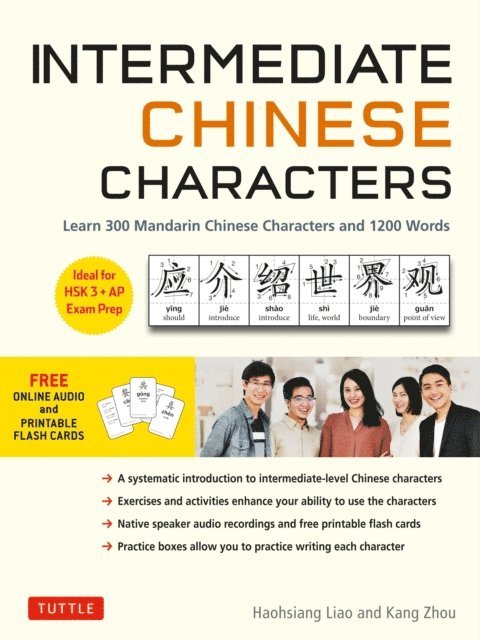 Kang Zhou, Haohsiang Liao - Intermediate Chinese Characters, E-bok
