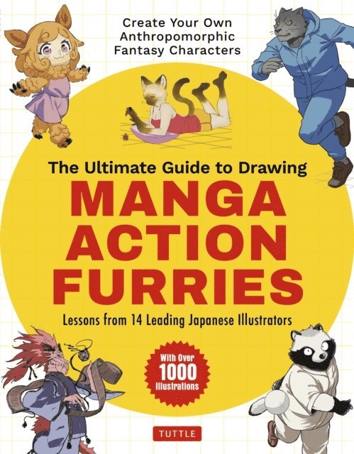 Hitsujirobo, Genkosha Studio - Ultimate Guide to Drawing Manga Action Furries, E-bok