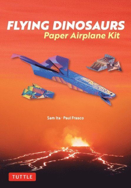 Flying Dinosaurs Paper Airplane Kit