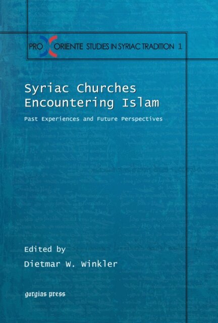 Dietmar W. Winkler - Syriac Churches Encountering Islam, E-bok