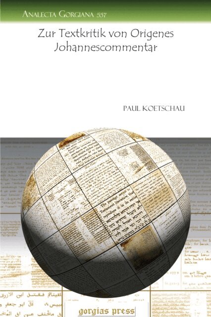 Paul Koetschau - Zur Textkritik von Origenes Johannescommentar, E-bok