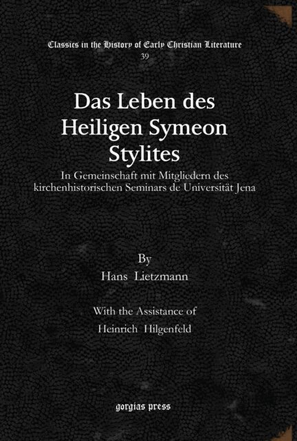 Hans Lietzmann, Heinrich Hilgenfeld - Leben des Heiligen Symeon Stylites, E-bok