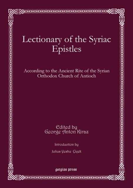 George Kiraz - Lectionary of the Syriac Epistles, E-bok