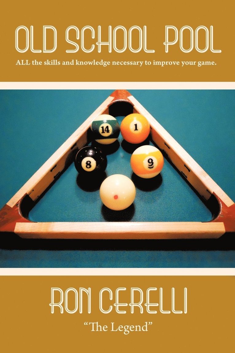RON CERELLI - Old School Pool, Häftad. Tillgänglighet: Lägg i varukorg