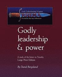 David Bergsland, Patricia H. Bergsland - Godly Leadership & Power: I & II Timothy, Häftad. Tillgänglighet: Lägg i varukorg