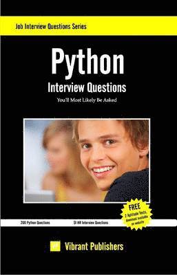 Vibrant Publishers - Python Interview Questions You'll Most Likely Be Asked, Häftad