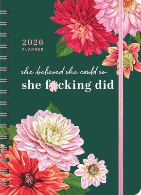 Sourcebooks - 2026 She Believed She Could So She F*cking Did Planner. Tillgänglighet: Tillfälligt slut