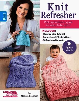 Melissa Leapman - Knit Refresher, Häftad. Tillgänglighet: Lägg i varukorg