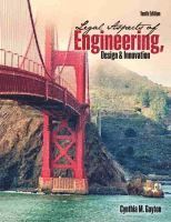 Cynthia Gayton - Legal Aspects of Engineering, Design, and Innovation, Häftad