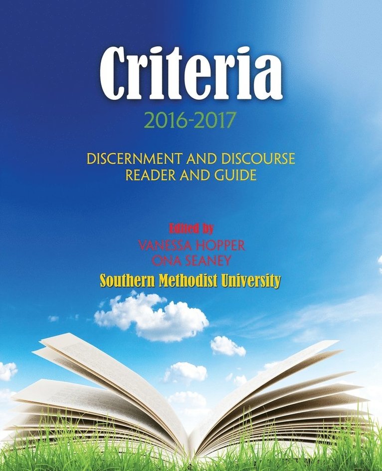Southern Methodist University - Criteria 2016-2017, Häftad