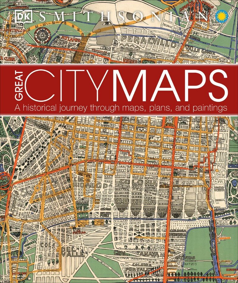 DK - Great City Maps, Inbunden