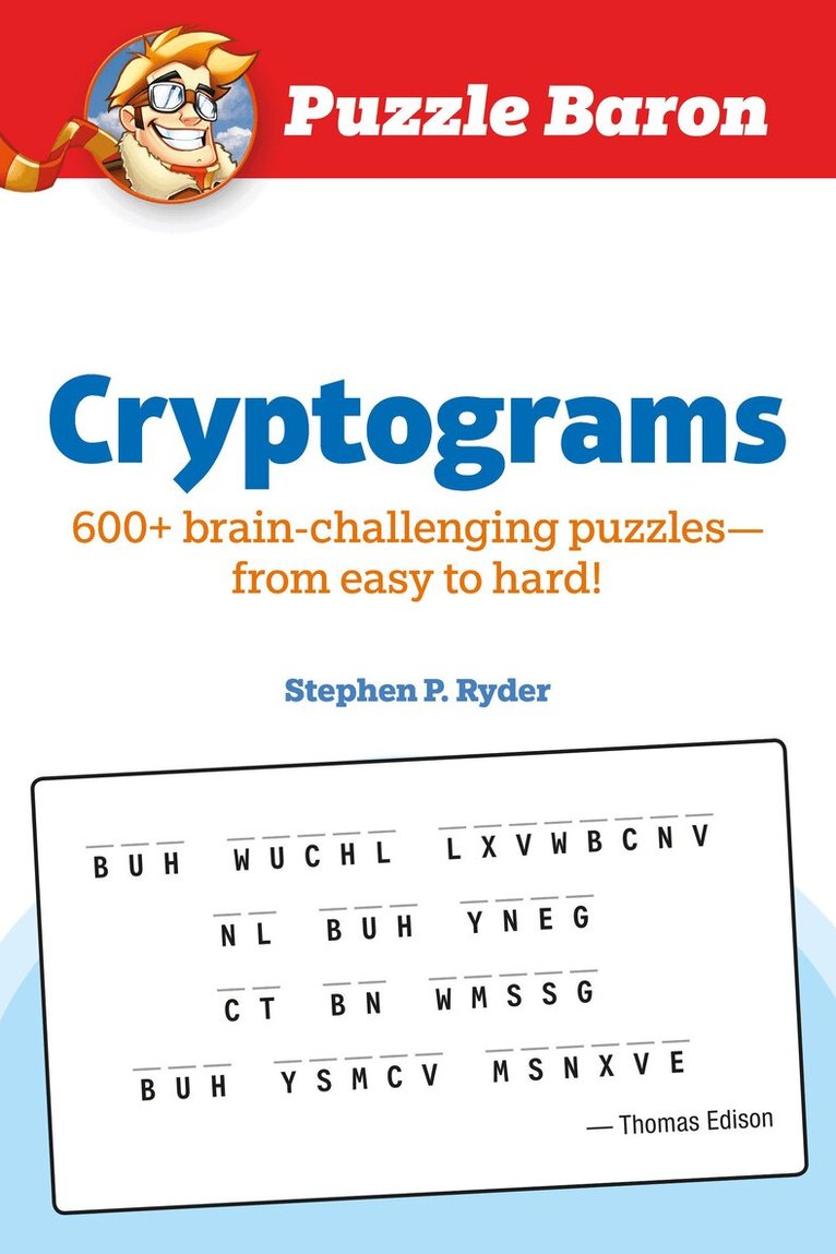 Stephen P. Ryder - Puzzle Baron Cryptograms, Häftad