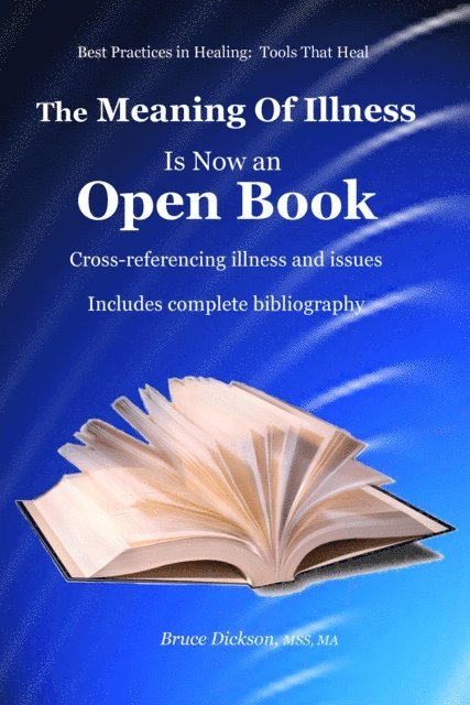 Bruce Dickson - Meaning of Illness is Now an Open Book, Cross-referencing Illness and Issues, E-bok